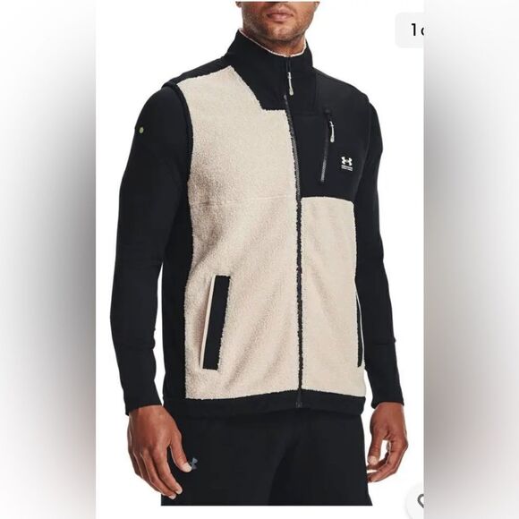 Under Armour mission boucle vest Summit white/Black sz XL - Picture 1 of 7